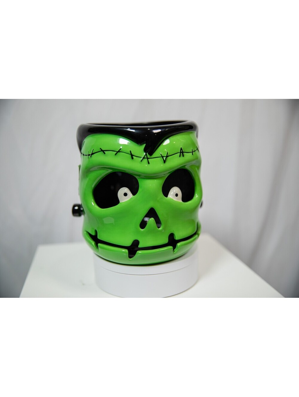 Bath & Body Works Halloween Frankenstein Candle Holder RARE